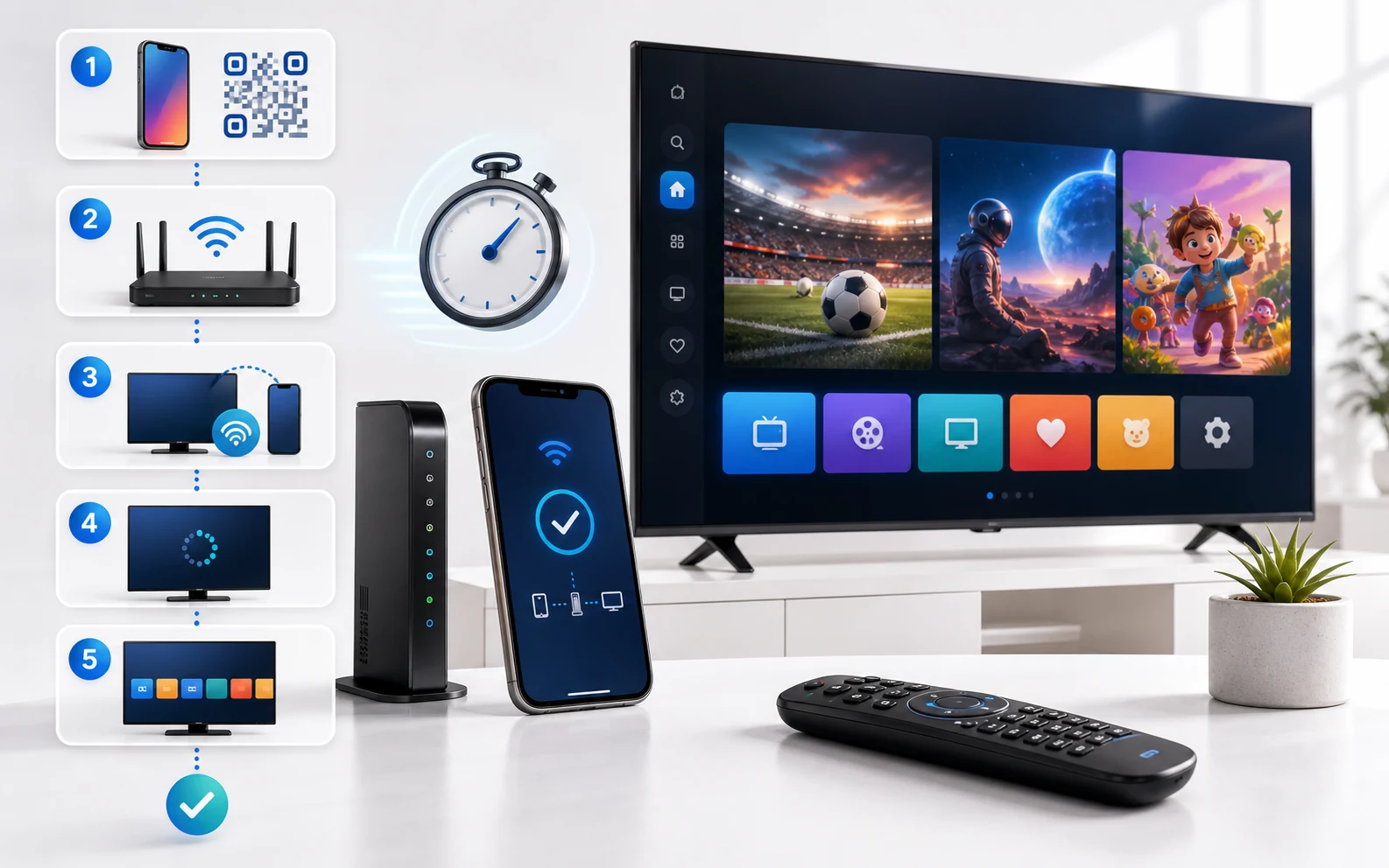 Instalación de IPTV España paso a paso en Smart TV