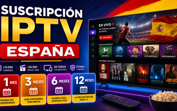 Suscripción IPTV España